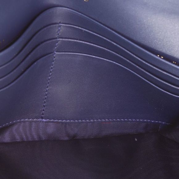 Valentino Garavani Rockstud Wristlet Wallet Leather Blue - Picture 5 of 8